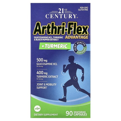 Arthri-Flex® Advantage + Turmeric, 90 Vegetarian Capsules