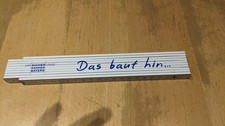 Meterstab Zollstock Werbung Versicherungskammer Bayern