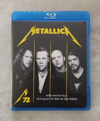 METALLICA M72 World Tour Arlington TX 08/18-20/2023 (BLU-RAY) - Image 1 of 4