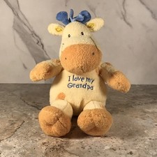 BABY GUND GIRAFFE HUGS AND KISSES I LOVE MY GRANDPA LOVEY PLUSH ANIMAL No. 58832