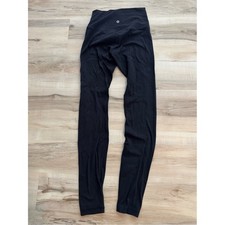 lululemon athletica Womens Black Performance High Rise Leggings Size 4