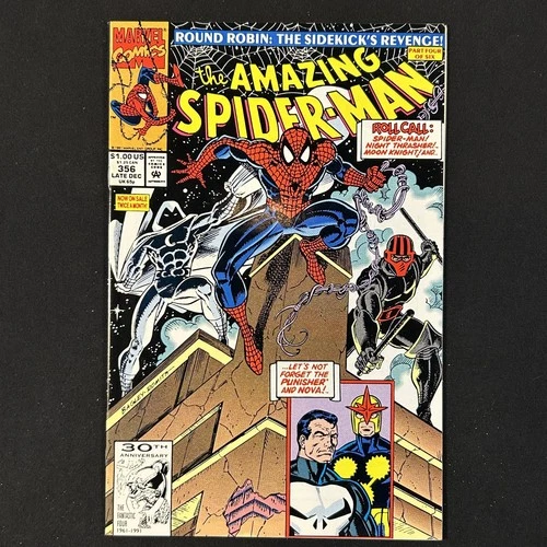 Marvel Comic Amazing Spider-Man #356 1991, 9.4/NM