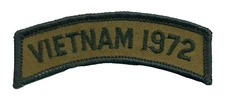 Vietnam 1972 Subdued Shoulder Tab  L183