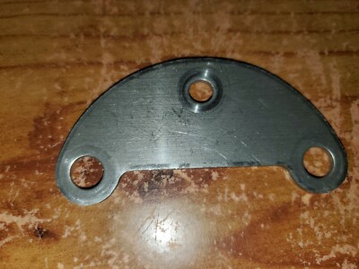 Used stainless steel aircraft engine lift bracket bolt holes are 21/4'' apart