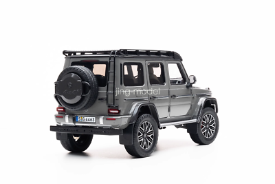 自動車 Mercedes-Benz G-Class 1/18 1/18 NZG Mercedes-Benz G63 4x4 (Black) with Roof Rack