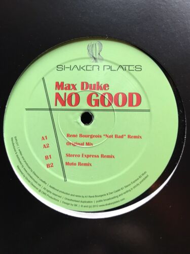 Max Duke - No Good EP - Shaker Plates 12“ Vinyl - Neu und ungespielt - Bild 1 von 1