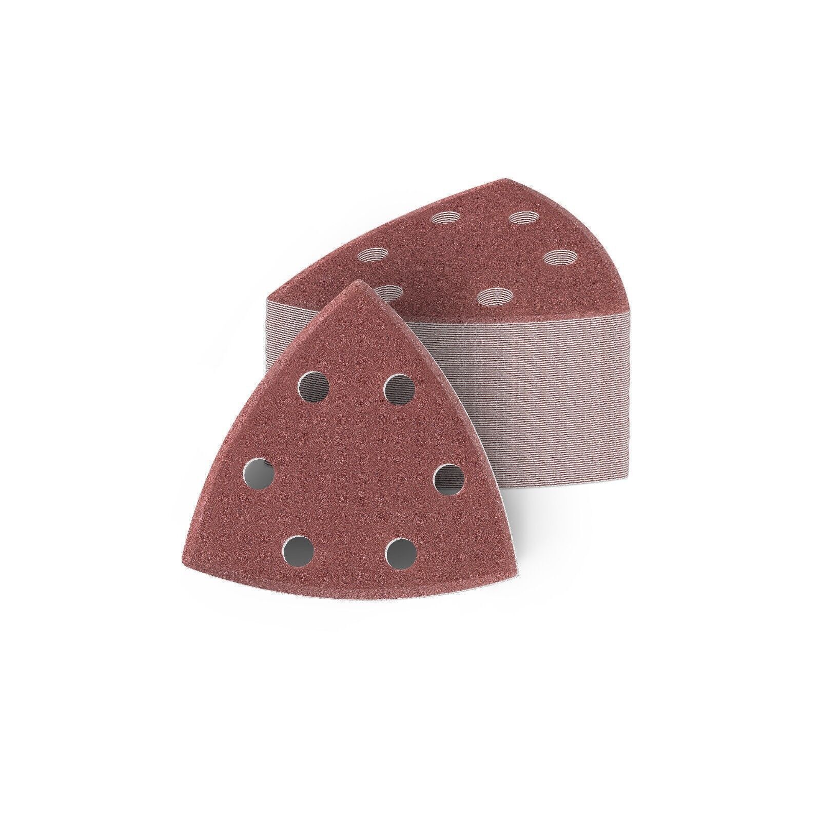 ECSiNG Triangular Sanding Plate For Bosch Sanders - 90x90x90mm Replacement Pad Compatible With PDA 180, PDA 180E Models