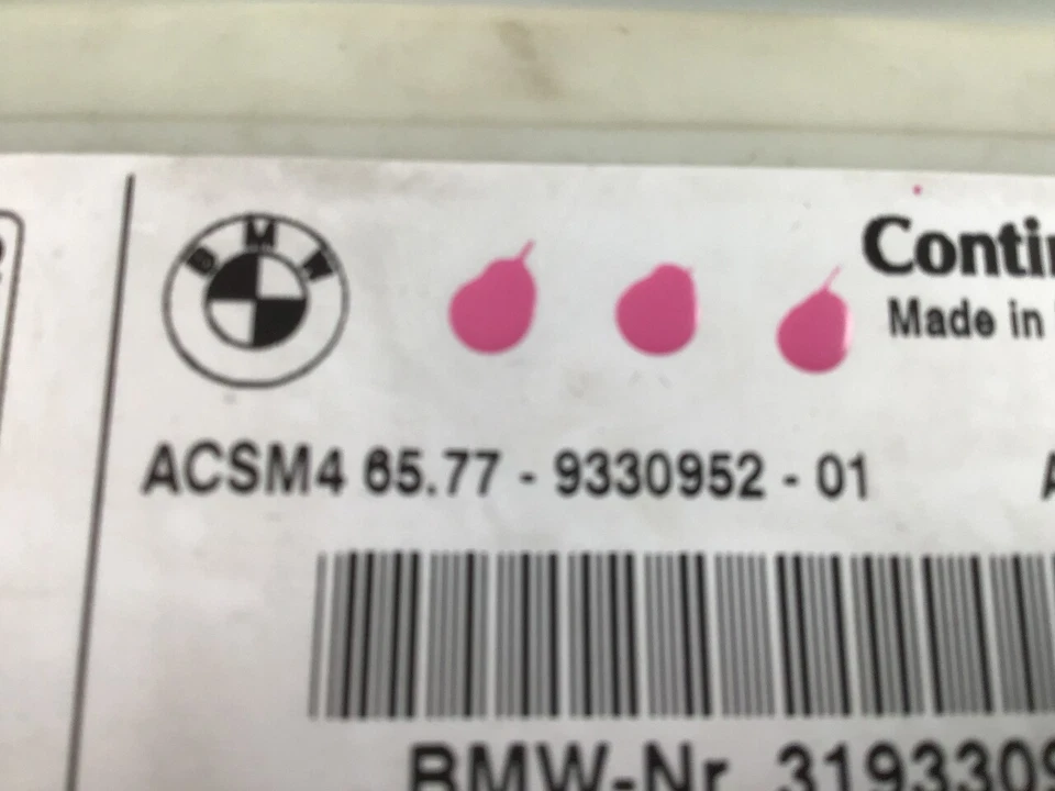 Centralina BMW Serie 6 Coupé (F13) 65779330952-01 640i - Immagine 3 di 3