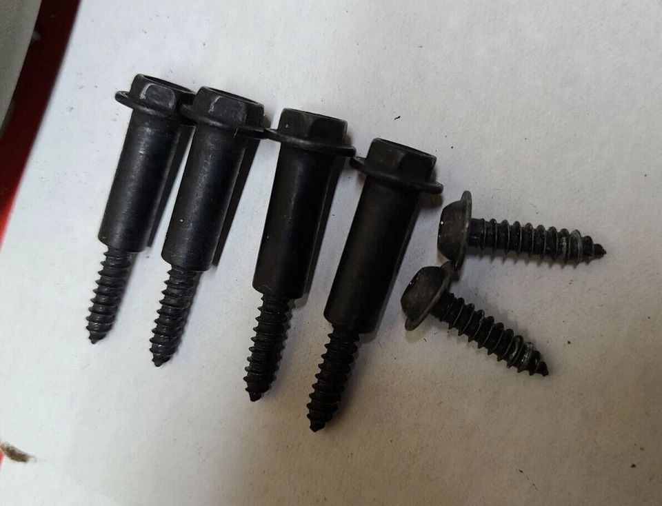 OEM 2009-2018 Dodge RAM 1500 Interior Sun Visors Visor Pair Shades W/ Hardware - Image 4 of 4