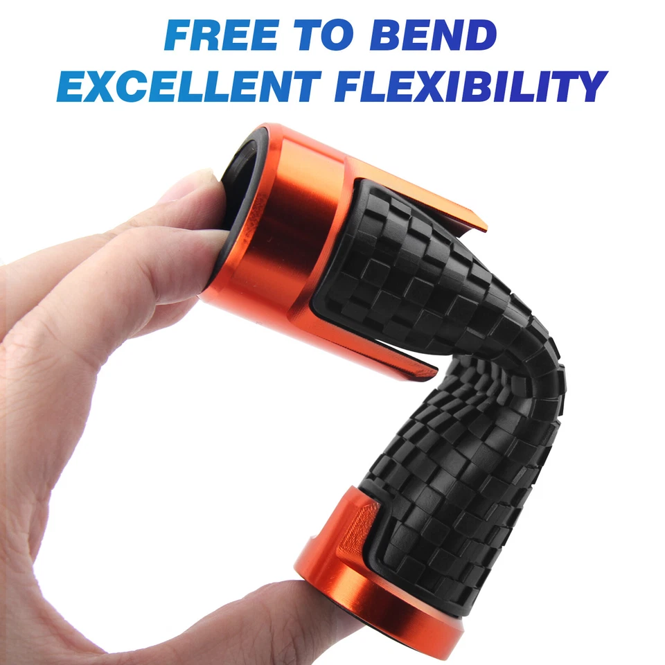 Empuñadura de manillar de carreras de motocicletas para Suzuki GSXR600W 1992-1993 7/8" 22 mm/24 mm Foto 3 de 4