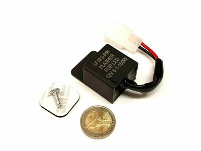 LED Blinkrelais Blinkgeber, passend für Triumph, 12V, 2-polig, lastunabhängig