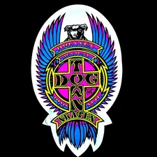 Vintage 1980’s Dressen Designs Dogtown Skates Pup Size Sticker