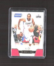 2016-17 Panini Threads #97 Luc Mbah a Moute Century Proof Gold #/10