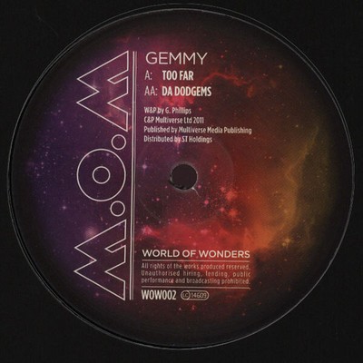Gemmy - Too Far / Da Dodgems - Neue Vinyl Schallplatte 12 - L4593z