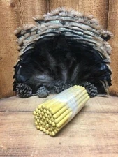 Bundle of  50-  Osage Orange  5/16"   Turkey  Call Striker Dowels Pre- Rounded