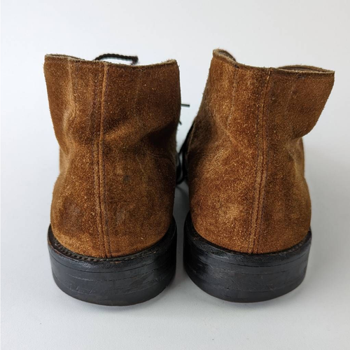 Botas Chukka para hombre Trotter & Deane suelas marrones gamuza dainita punta redonda 12 - Imagen 2 de 12