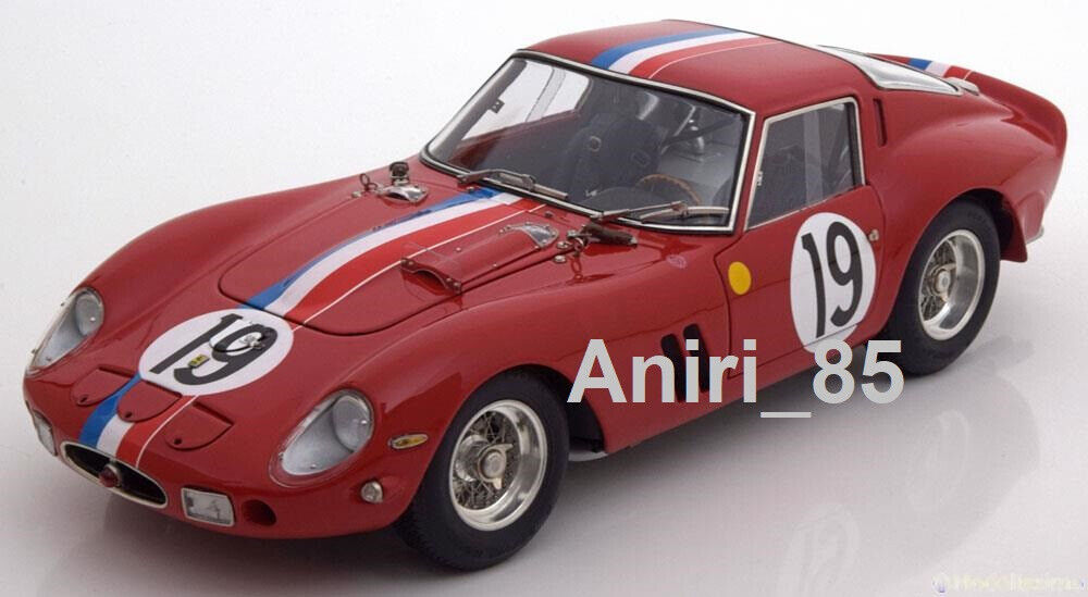 118 CMC M-155 Ferrari 250 GTO Nr. 19 24h Le Mans 1962 LIMITED NEU RAR