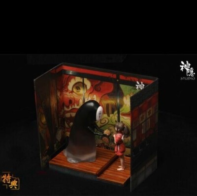 ShenYin Studios Spirited Away ogino chihiro Resin Model No Face man in stock