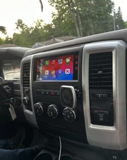Android15 GPS Head Unit Radio CarPlay Bluetooth For RAM 1500 2500 3500 2009-2012