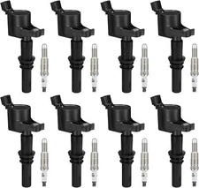 8Pack Ignition Coils and Iridium Spark Plugs For Ford F150 5.4L 2004-2010 DG511