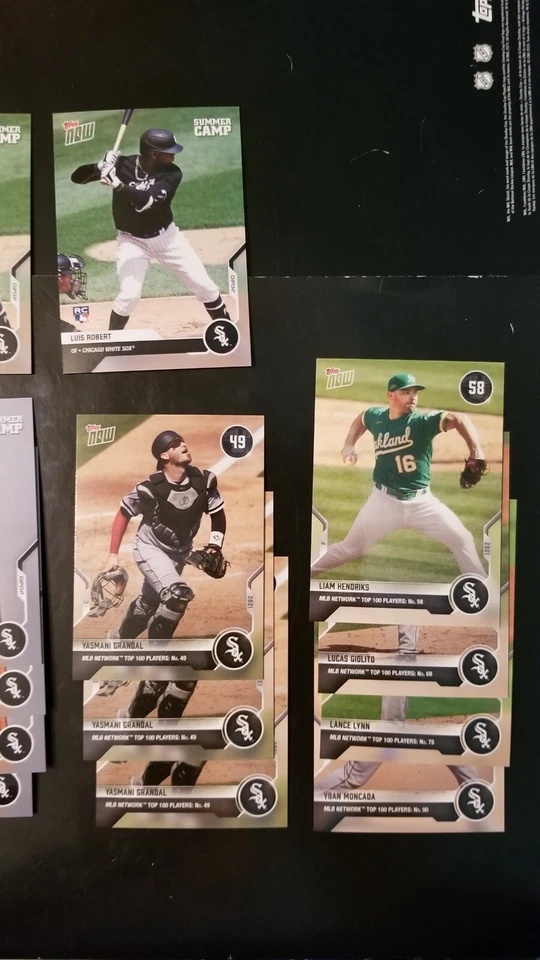 Campamento de verano Topps Now 2020 Luis Robert Foto 3 de 3