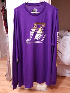 lakers purple long sleeve