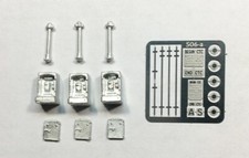 N Scale US S Relay Cabinets Kit for Model Railroad by Showcase Miniatures 506 