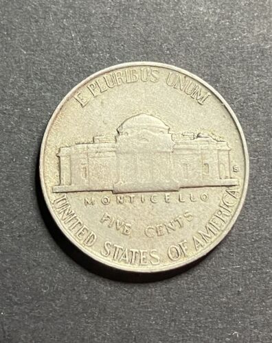 1940 S 5c Jefferson Nickel - Bild 2 von 2