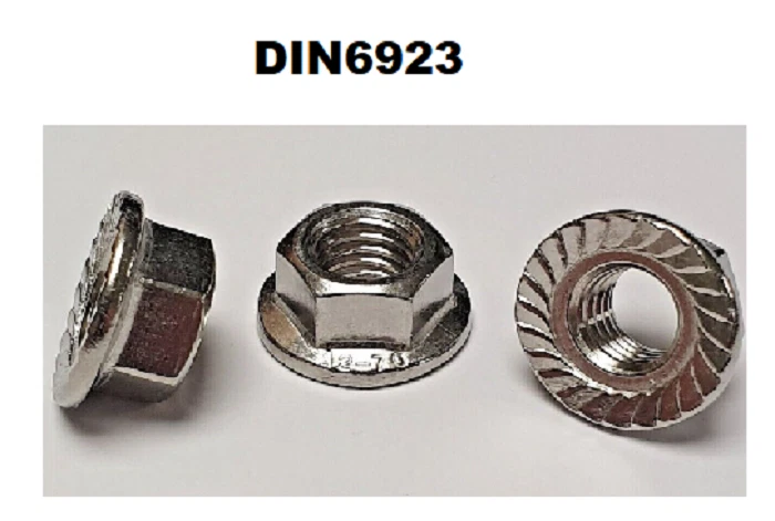 Muttern Edelstahl Hutmutter Sperrzahnmutter Selbstsichernde Muttern V2A Mutter - Bild 3 von 4