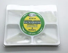 Contoured Transparent Matrix Band Universal Kit Molars&Premolars 120pcs