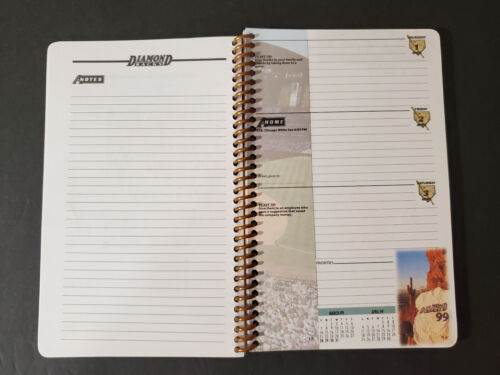 VIntage 1999 Diamondbacks Season Ticket Holder DayTimer / Planner / Calendar NEW - Picture 4 of 5