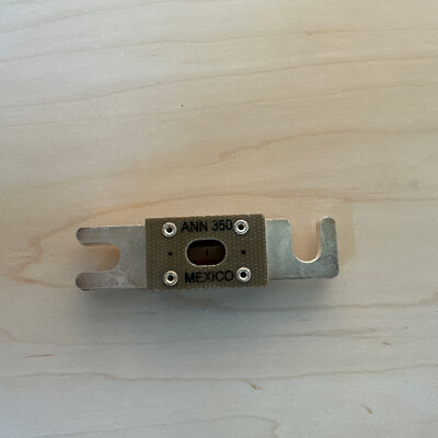 #ad Bussmann Ann 350 Forklift Limiter Fuse 350 A 80V Dc $19.00