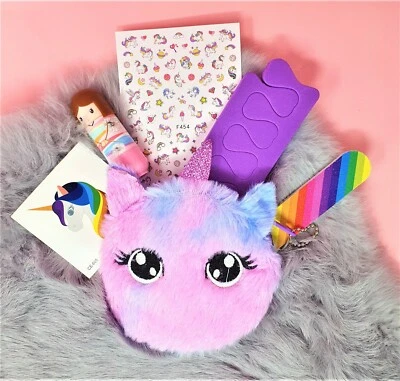 UNICORN Pamper Gift Set Beauty Kit Make up pouch Children's Kids Girls Birthday
