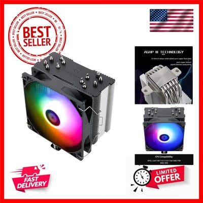 Burst Assassin 120 ARGB CPU Air Cooler,6 Heat Pipes PC Cooling,TL-C12CG-S PWM...