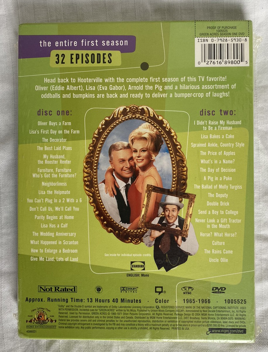 その他 Green Acres: Complete Second Season/ [DVD] Amazon.com: Green Acres: The Complete Second Season : Eddie