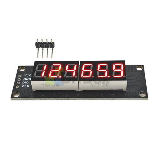 TM1637 0.36inch 6-Digit 7-Segment Digital LED Display Tube Module 0.36" 5 Colors - Picture 24 of 36