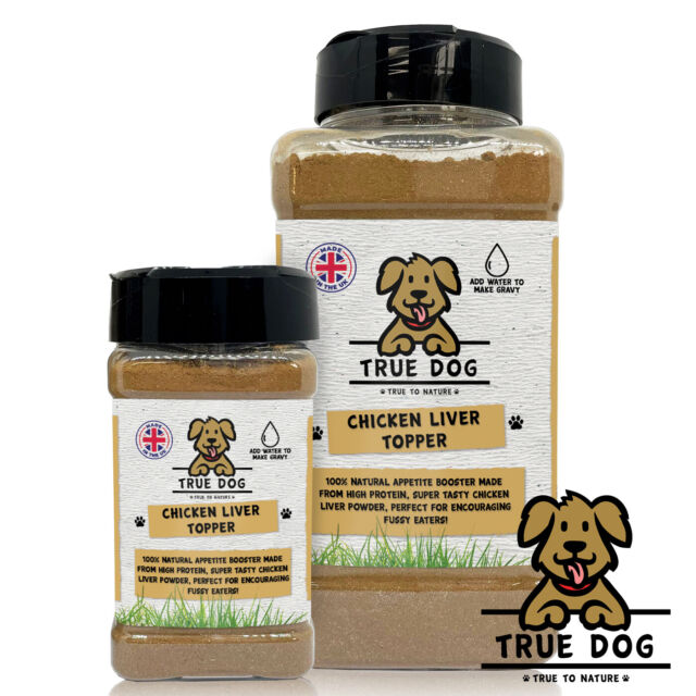 Chicken Liver Gravy Topper for Dogs - Food Topper - Wet or Dry - Shaker Tub