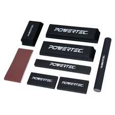 Sanding Block Kit with PSA Sandpaper – 7 Piece Flexible EVA Foam Wet/Dry Sand...