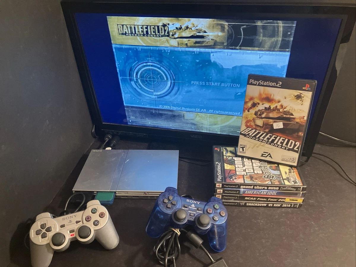 PlayStation 2 - Slim Silver Video Game Home Consoles for sale | eBay