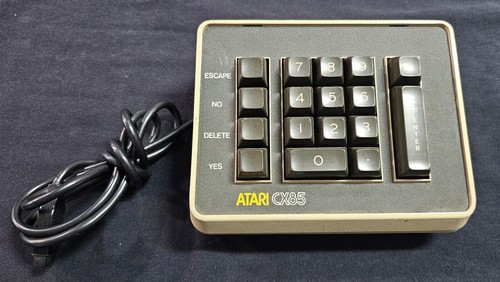 Lot of Atari Vintage Computer Peripherals - XM301 Modem & CX85 Numpad - Afbeelding 2 van 13