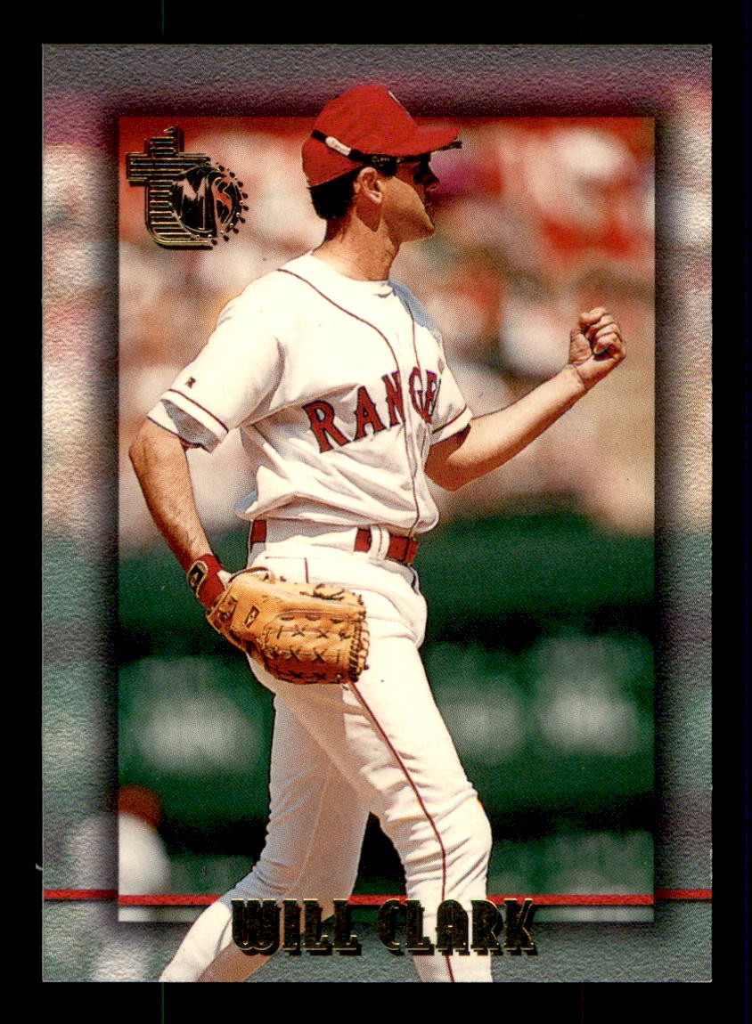1995 Topps Embossed #22 Will Clark