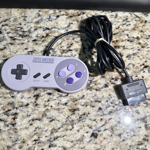 Official Original Super Nintendo SNES Remote Controller Gamepad OEM Good SNS-005