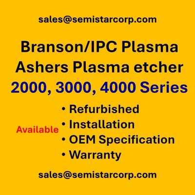  Branson/IPC 3100S Plasma System  Plasma Asher Plasma descum Dry Asher Dry Clean