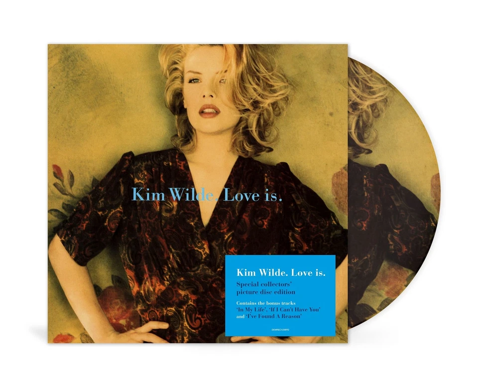 Kim Wilde Love Is (Vinyl) 12" Album Picture Disc (US IMPORT) - Image 2 of 3