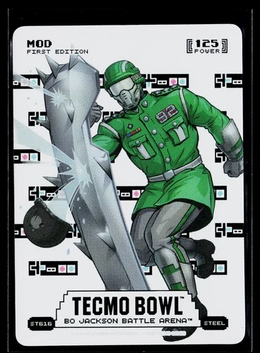 Bo Jackson Battle Arena Tecmo Bowl #125 MOD Sore Thumbs Steel