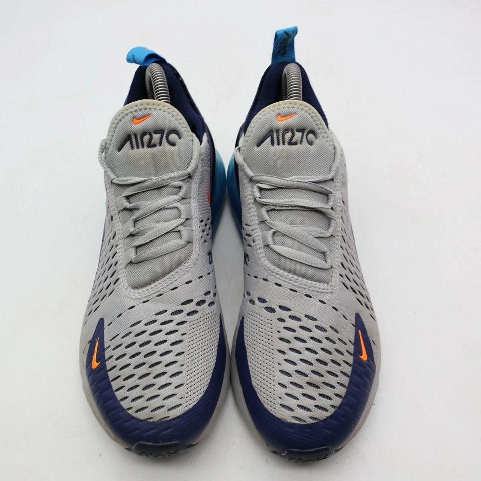 Nike Air Max 270 GS Wolf Gris Foto Azul Tenis Juveniles 6.5 Mujer’s 8 943345-015 Foto 2 de 4