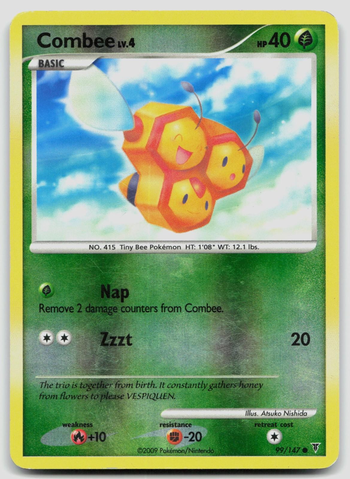 COMBEE 99/147 Common Supreme Victors Pokemon Reverse Holo HP