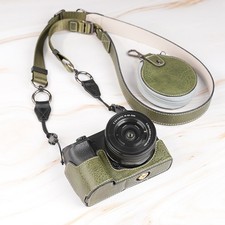 For Sony a6000 a6100 a6300 a6400 Camera Bag Leather Dock Case Base Cover Shell