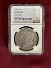1896-S Morgan Silver Dollar $1 NGC VF Details Cleaned .900 Silver
