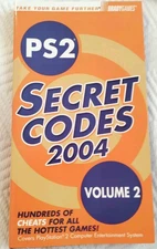 PS2 Secret Codes 2004 Volume 2 For PlayStation 2 (Paperback, 2004(